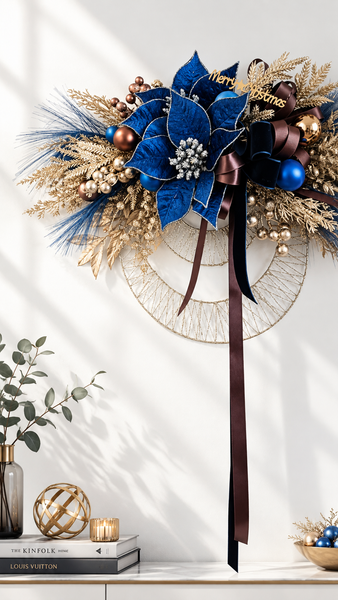 【1day教室レッスン】 Noël de Blue - Wall Decor -