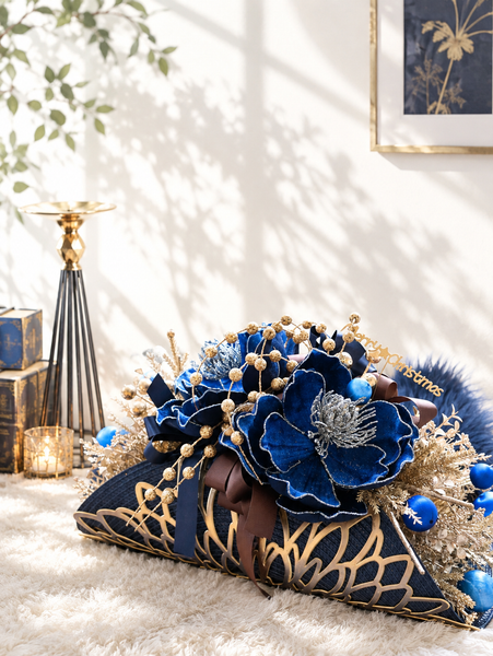 【1day教室レッスン】 Noël de Blue - Table Arrangement -