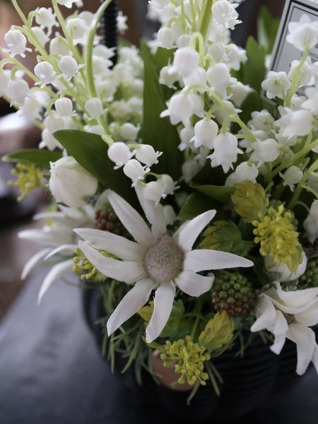 【送料無料・完成品】スズランバスケット