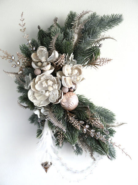 【送料無料・完成品】X'masウォールハンギング