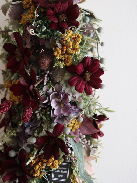 【送料無料・完成品】秋のガーランド（BR)