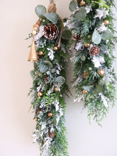 【送料無料・完成品】Xmasガーランド