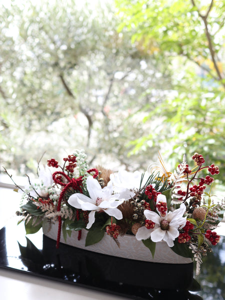 【1day教室レッスン】迎春アレンジメント