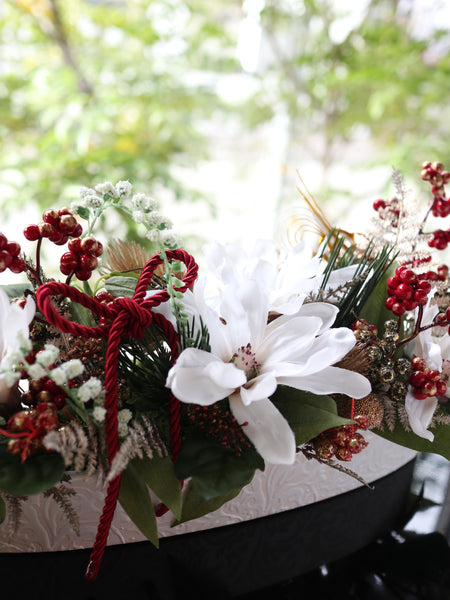 【1day教室レッスン】迎春アレンジメント