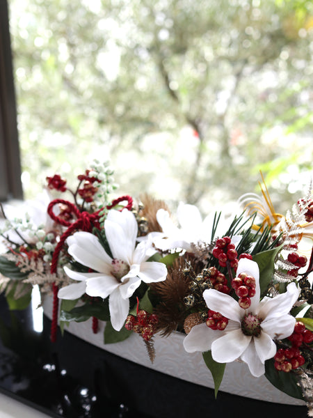 【1day教室レッスン】迎春アレンジメント