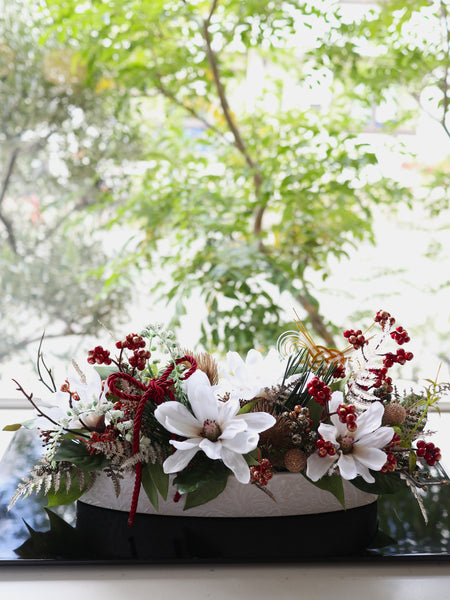 【1day教室レッスン】迎春アレンジメント