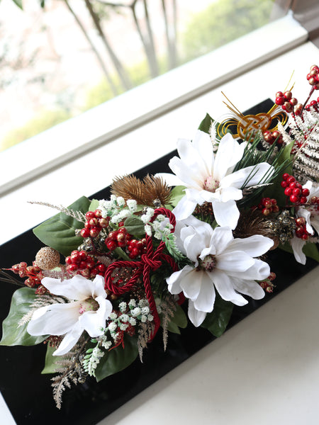 【1day教室レッスン】迎春アレンジメント