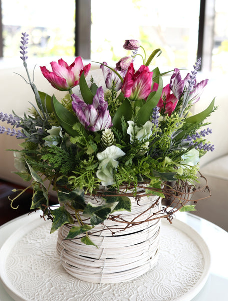 【送料無料・完成品】スプリングアレンジメント