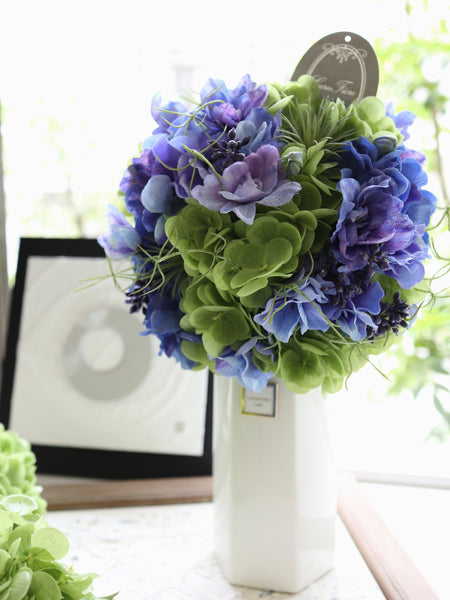 【送料無料・完成品】あじさいアレンジメント