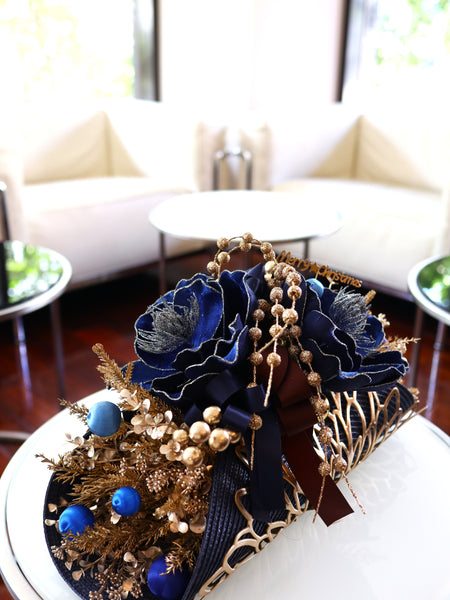 【1day教室レッスン】 Noël de Blue - Table Arrangement -