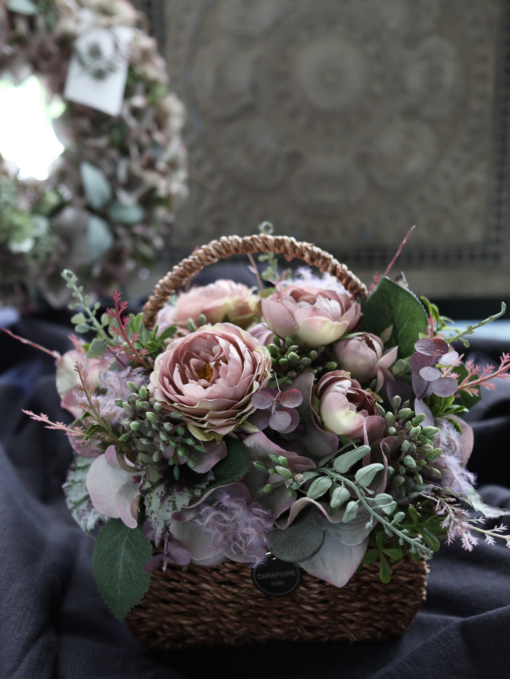 ドライフラワースワッグガーランド sympathy 広 