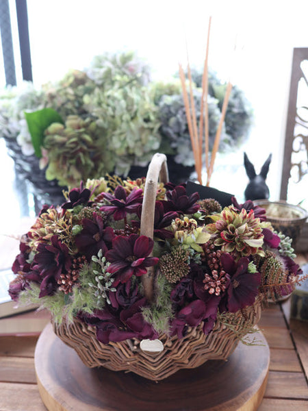 【完成品】秋色花籠B