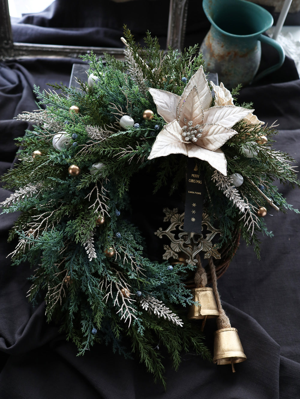 【完成品】2024Xmasホースシューリース