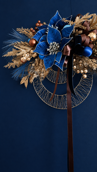 【1day教室レッスン】 Noël de Blue - Wall Decor -