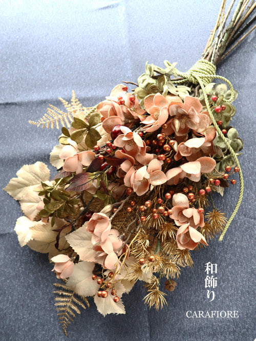 【完成品】和飾り（マグノリア・ピンク）